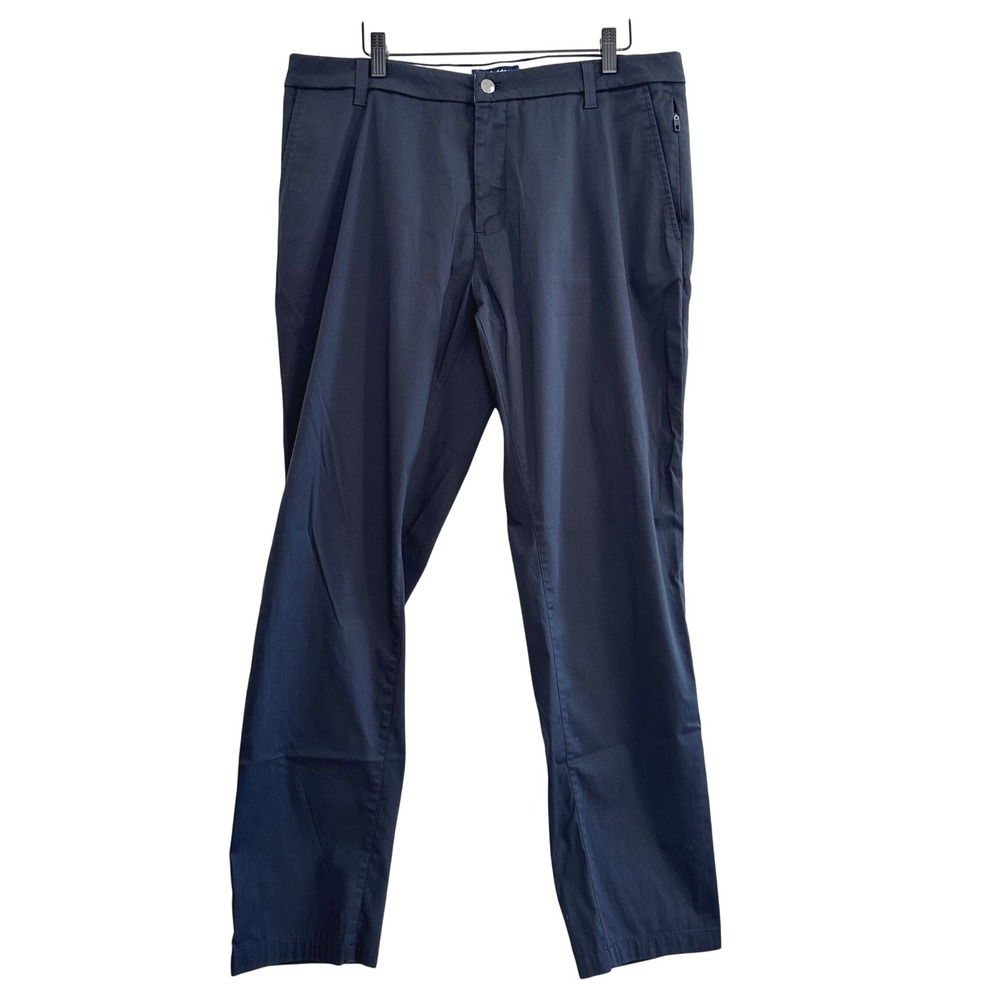 Birddogs Chino Pants Men 36x31 Dark Gray Stretch Cotton Blend Flat Front Casual